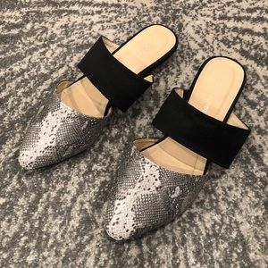 CL by Laundry Chinese Laundry snake slip on mules
